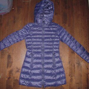 Women's Navy Blue Down Puffer Jacket Armani Exchange